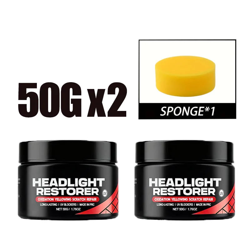 Car Headlight Restoration Kit