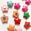 Star-Shaped Refrigerator Magnets for Photos and Notes
