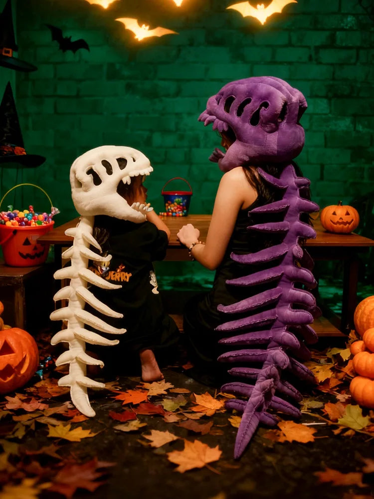Realistic Dinosaur Skeleton Costume Set