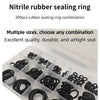 Multi-Purpose Rubber O-Ring Seal Assortment Kit