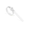 Ring Sizing Gauge with Magnifying Glass – Measure Finger Size at Home