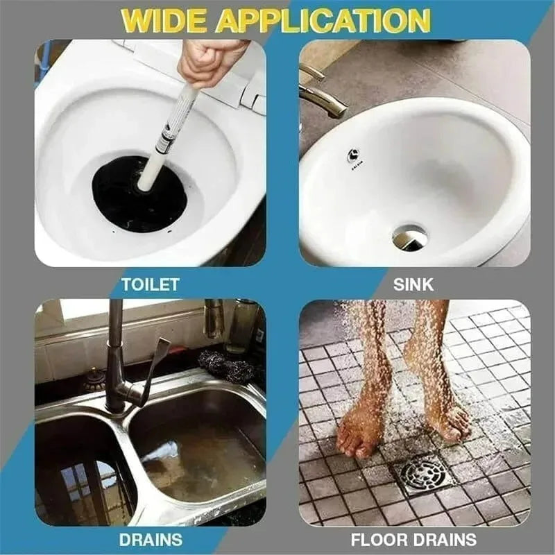 Image showing a flexible drain snake with a drill adapter used for cleaning sinks and pipes, along with floor drains.