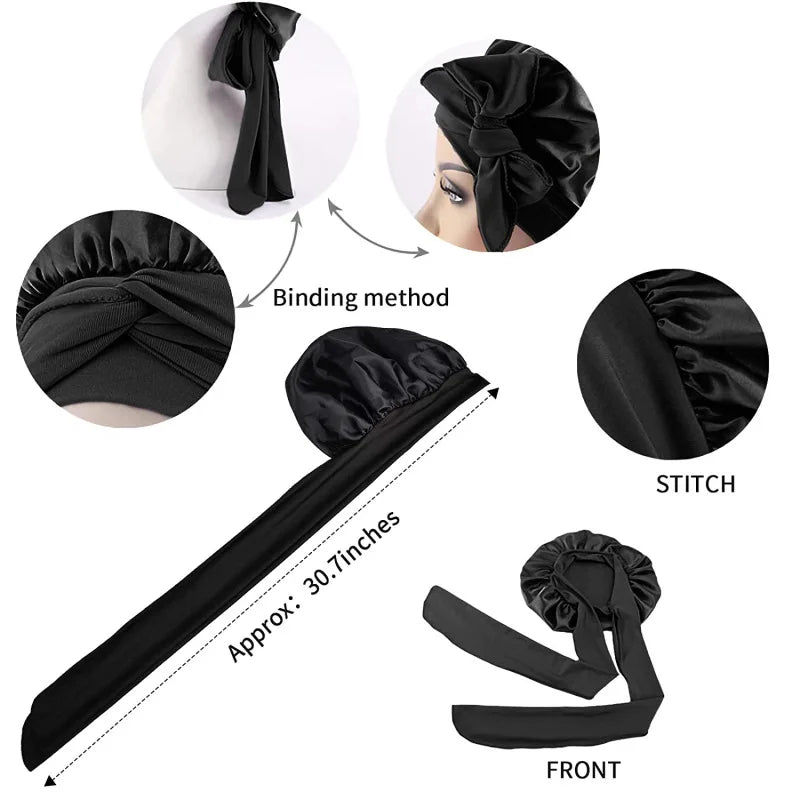 Satin Sleep Bonnet for Hair Protection