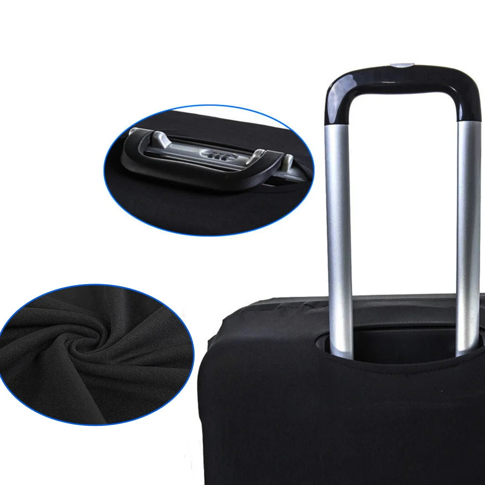 Gold Letter Series Elastic Luggage Cover