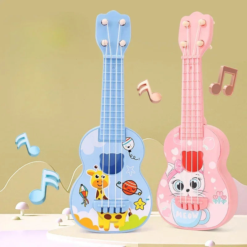 Mini Playable Ukulele Toy Guitar for Kids
