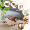 Interactive Chirping Bird Plush Toy for Cats