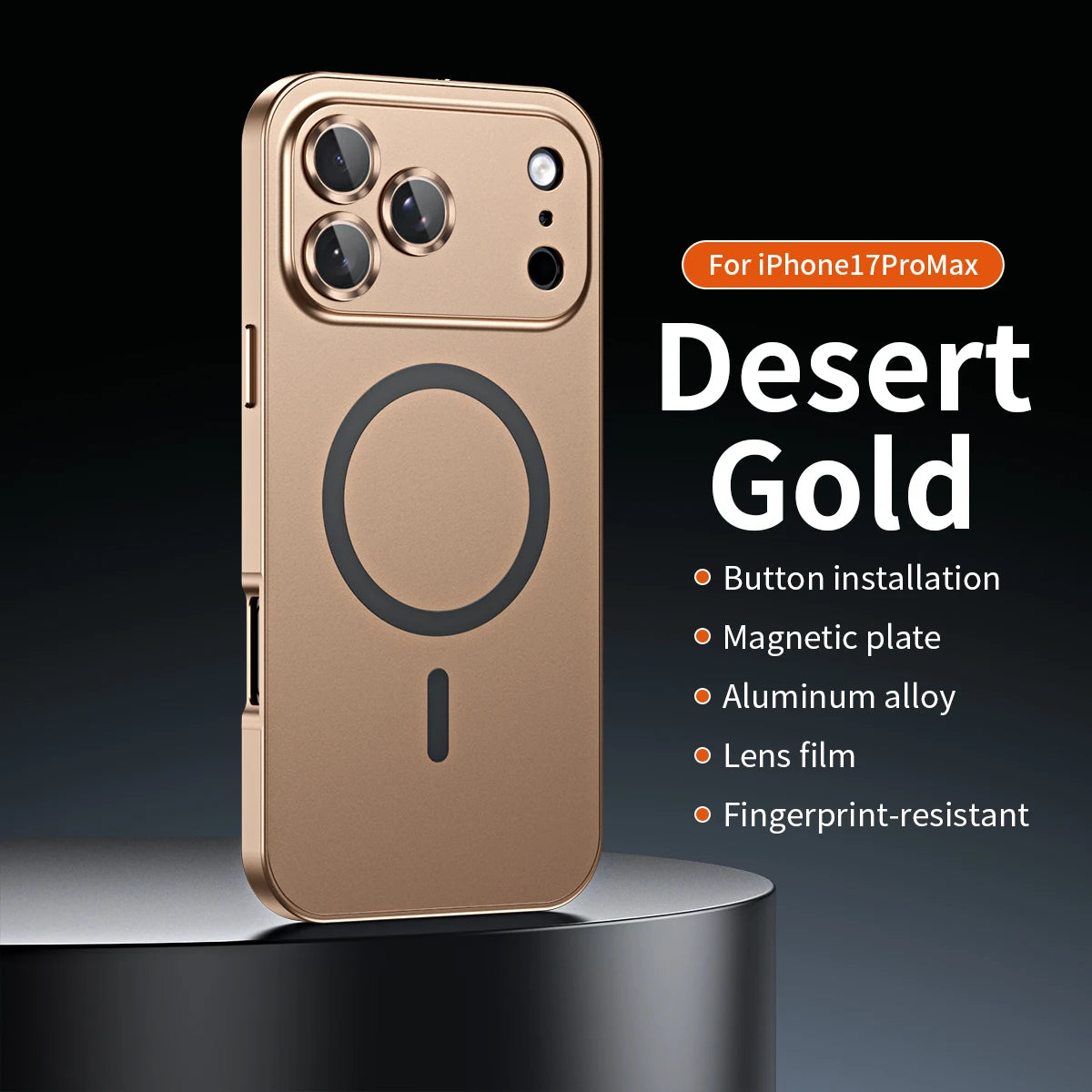Magnetic Aluminum Phone Case