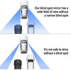 Heart-Shaped HD Wide-Angle Car Rearview Mirror (2-Pack)