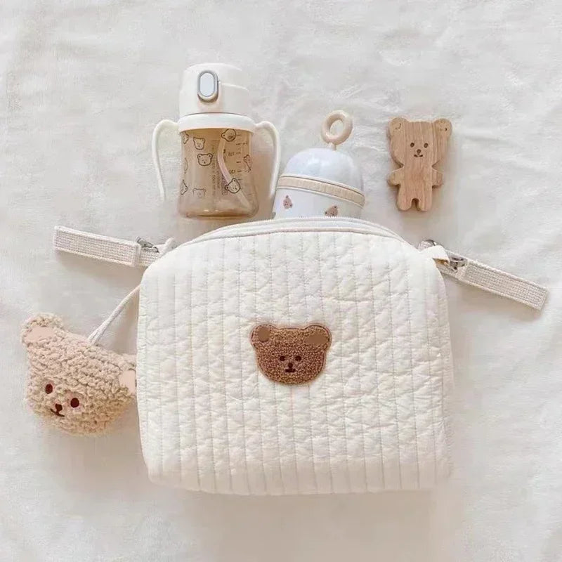 Cotton Stroller Organizer Hanging Diaper Bag