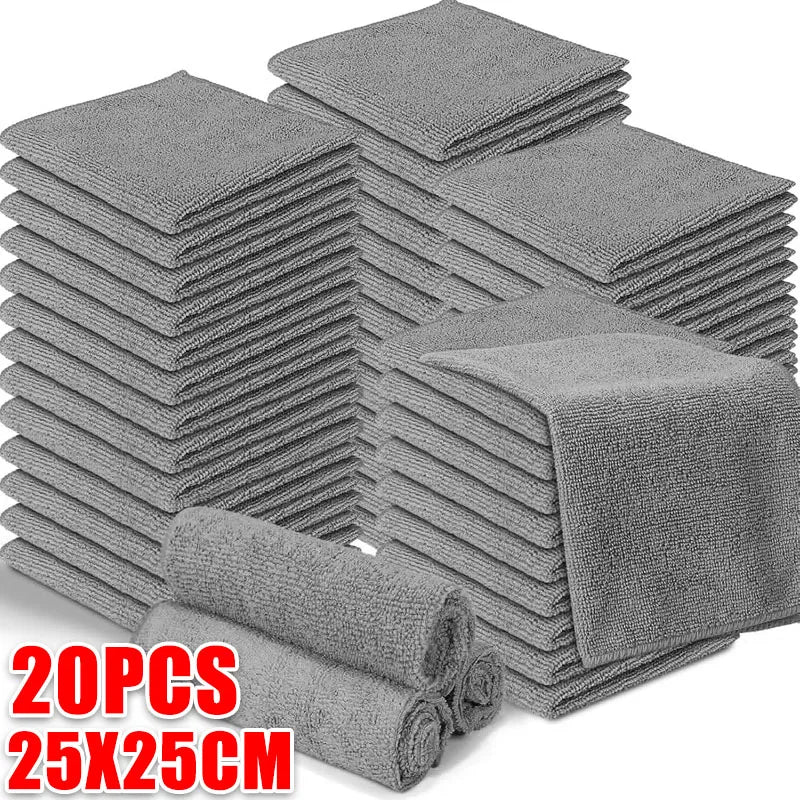 Premium Microfiber Car Cleaning Wipes