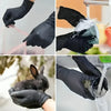 Disposable Black Nitrile Gloves for Cleaning, Tattoo, and Hairdressing