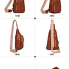 Elegant PU Leather Crossbody Sling Bag for Women