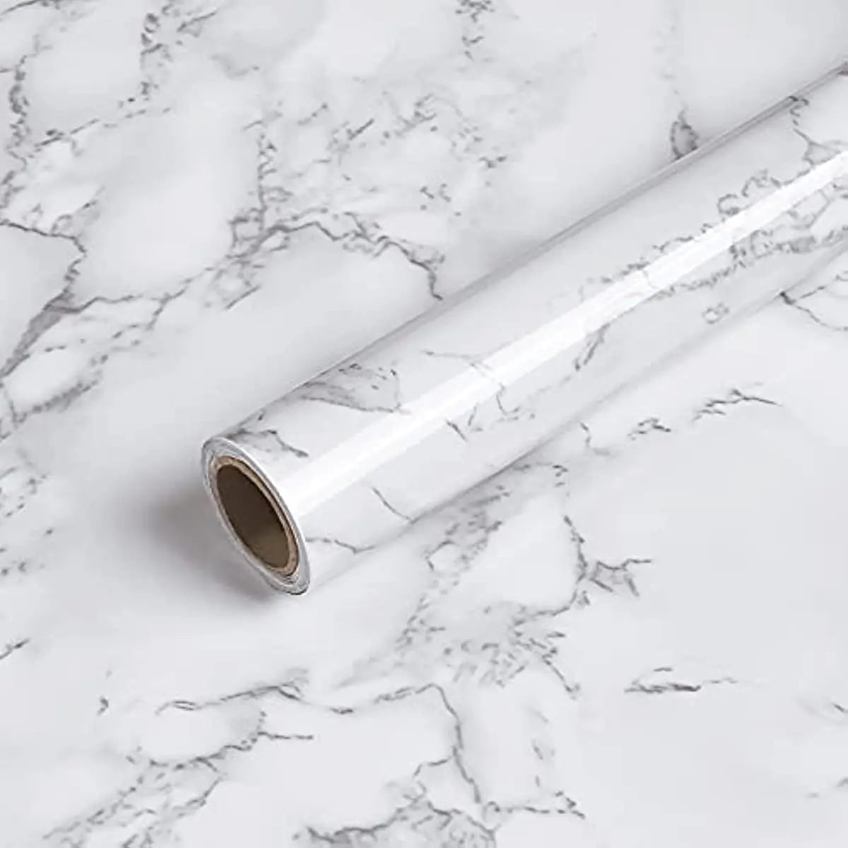 Glossy Marble Self-Adhesive Contact Paper