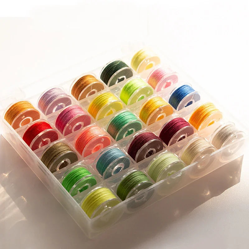 Vibrant Polyester Embroidery Thread Assortment for Hand and Machine Sewing