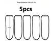 Five heavy-duty hook and loop storage straps with handles, each measuring 60cm long.