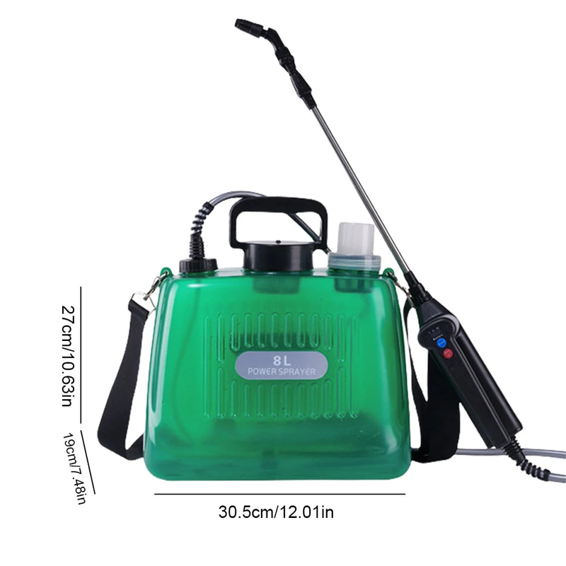 Electric Backpack Sprayer with Adjustable Speeds