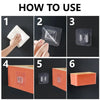 Double-Sided Adhesive Wall Hooks – Invisible, Traceless Organizer for Any Room