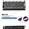 RGB Fan Hub with 5V 3-Pin ARGB & 12V 4-Pin Support