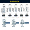 Self-Drilling Jack Nuts with Screws for Sheet Metal & Signage