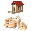 Natural Wooden Cabin Building Kit – DIY Forest House Blocks