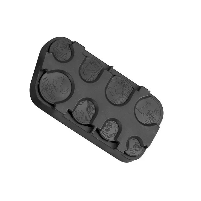 Compact Euro Coin Organizer with Quick-Access Dispenser