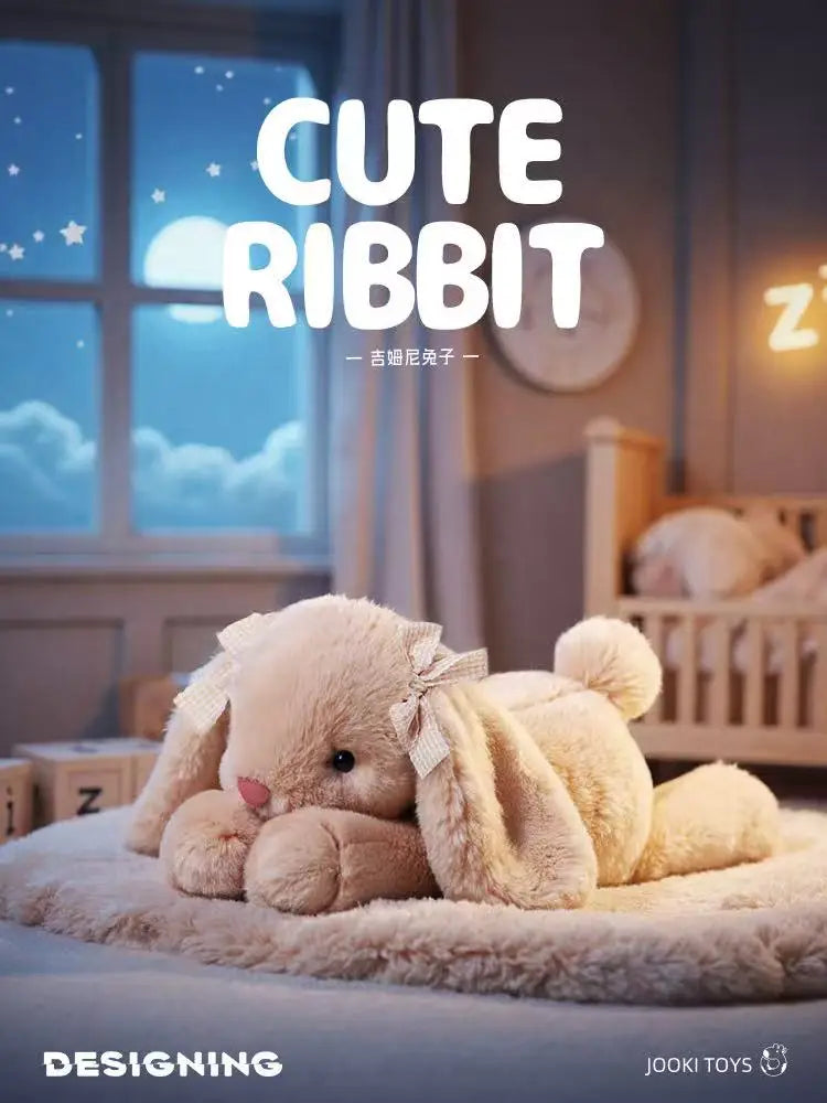 Adorable Shy Rabbit Plush Doll – Soft Cuddly Stuffed Animal