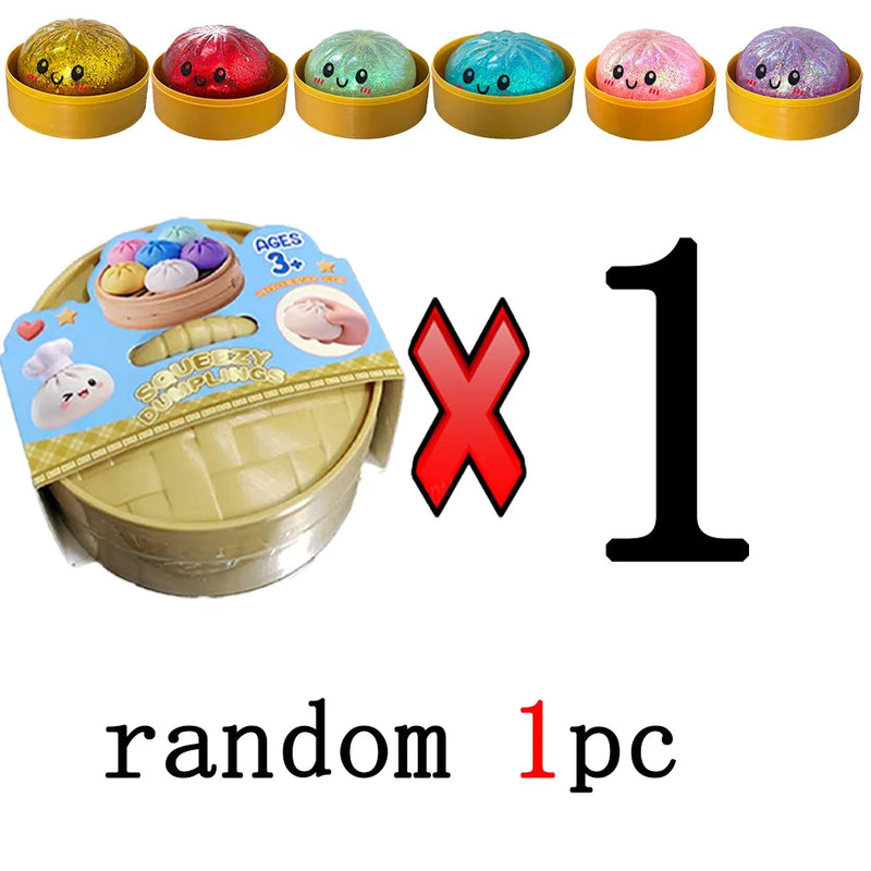 Juguete Squishy de Dumpling Misterioso