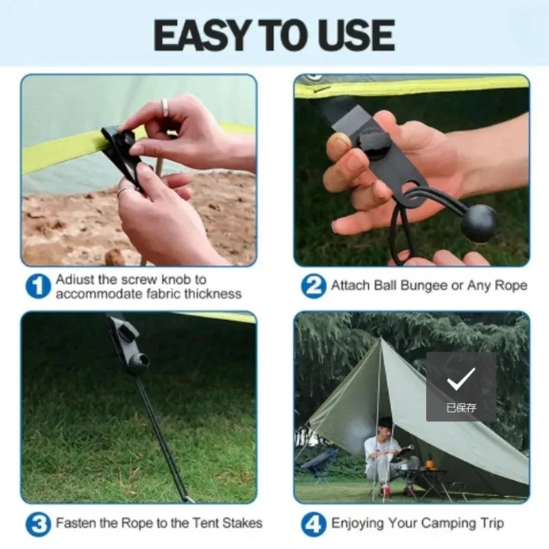 Heavy Duty Tent and Cover Clips