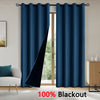 100% Blackout Solid Color Curtains for Bedroom and Living Room