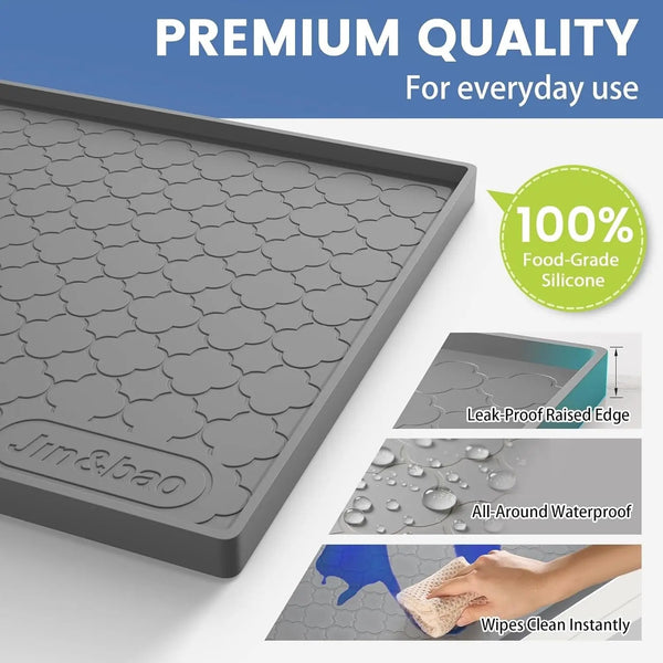 Tapis de Protection Anti-Fuite pour Placard sous Évier