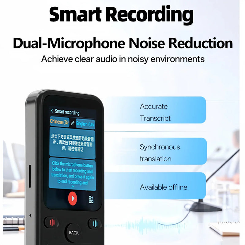 Portable AI Voice Translator with Offline & Online Support