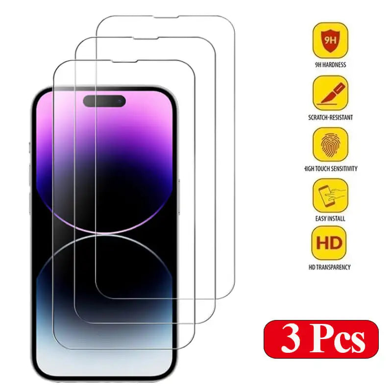 Premium Tempered Glass Screen Protector for iPhone
