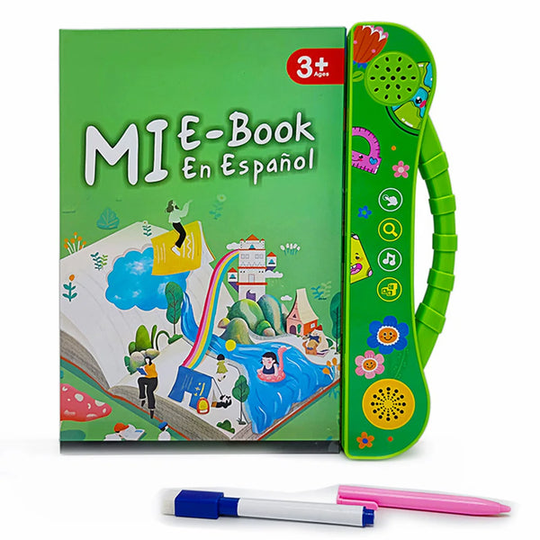 2-in-1 Bilingual Talking Book for Toddlers