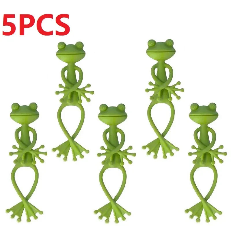 Frog-Shaped Plant Support & Vine Climbing Holder Set