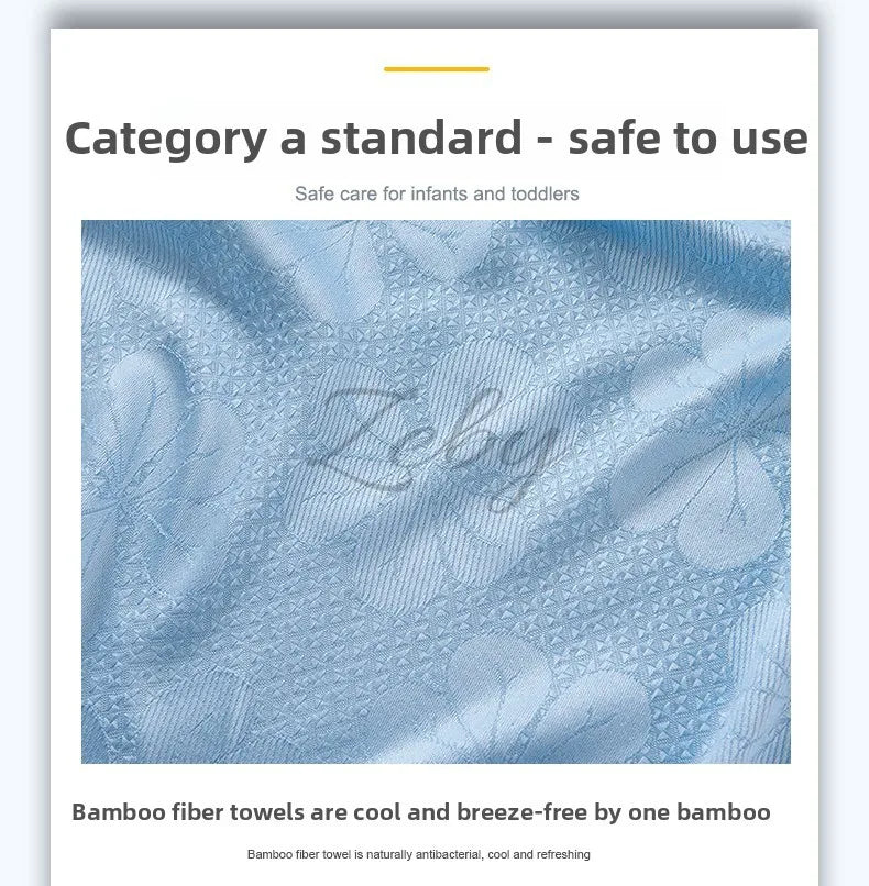 Bamboo Fiber Cooling Blanket for Summer