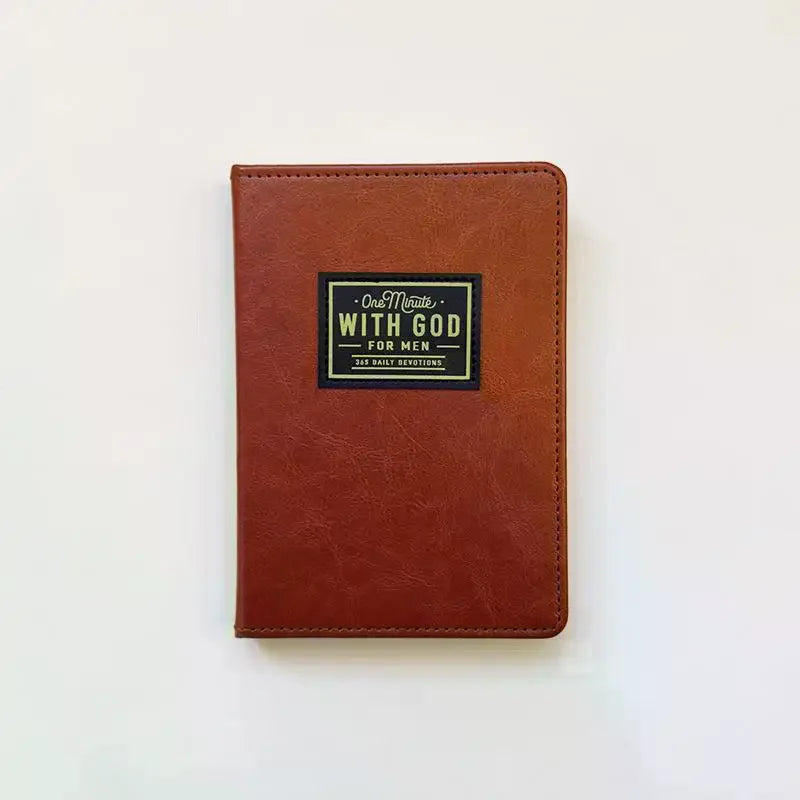 Daily Devotional Notebook in Leather