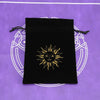 Black Velvet Tarot Card Storage Bag