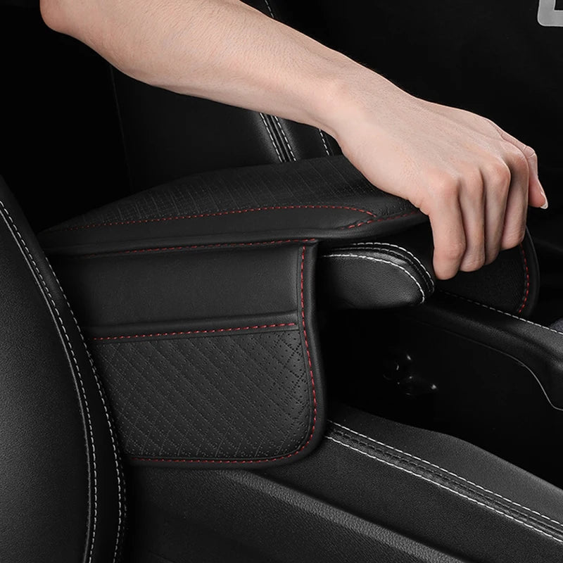Car Center Console Armrest Cover with Storage
