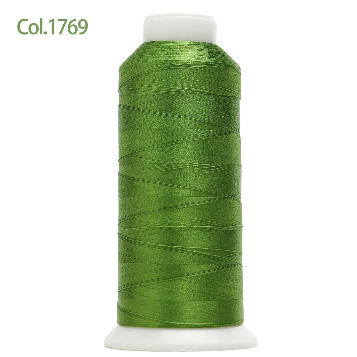 80-Color Polyester Embroidery Thread Set with Large 4000m Spools