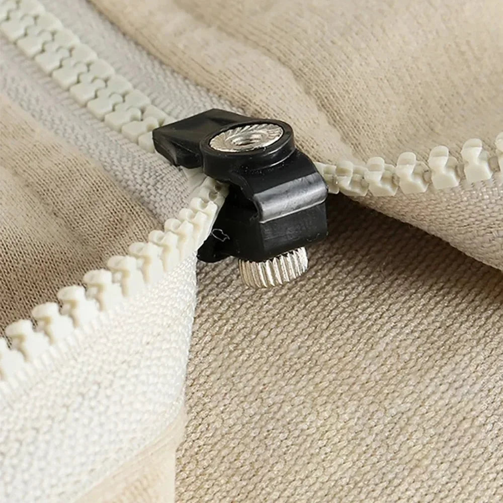 Universal Zipper Repair Kit with Detachable Sliders