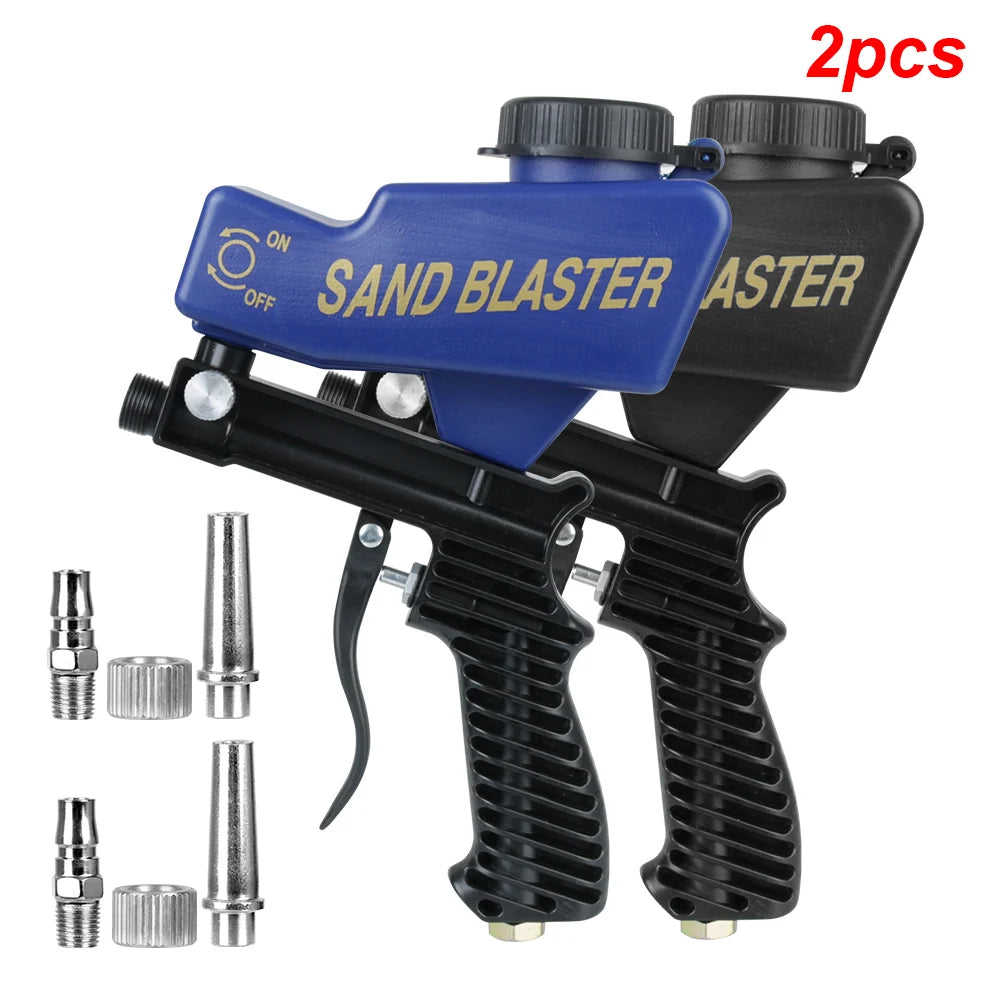 Pneumatic Gravity Sandblasting Gun