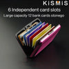 RFID-Blockierendes Leder-Karten-Wallet