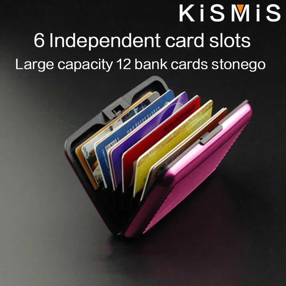 RFID-Blockierendes Leder-Karten-Wallet