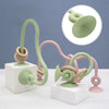 Wooden Ring Silicone Teether for Babies