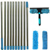 Extendable Double-Sided Window Cleaning Kit