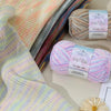 Combed Cotton Blend Gradient Yarn – 4-Ply, 50g Balls