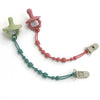 Silicone Pacifier Clip with Anti-Loss Chain