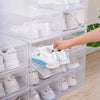 Boîtes de Rangement Empilables et Transparentes pour Chaussures - Lot de 6