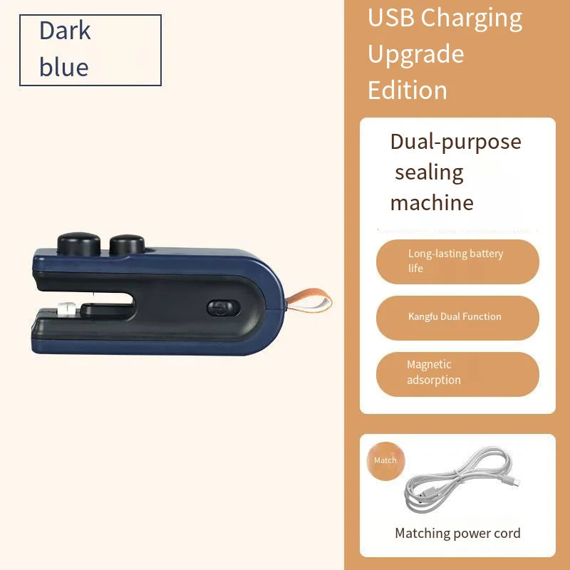 Handheld USB Rechargeable Heat Sealer for Food Bags