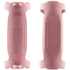 A pink shockproof silicone protective case for a JBL Charge 6 speaker shown from the front.